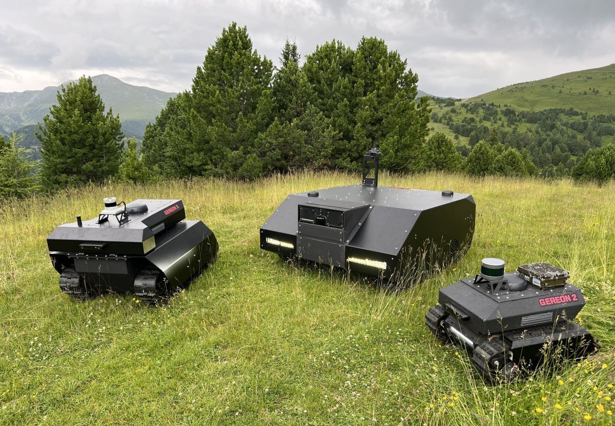 ARX Robotics создаст в Украине крупнейший парк наземных военных роботов GEREON, объединённых единой сетью