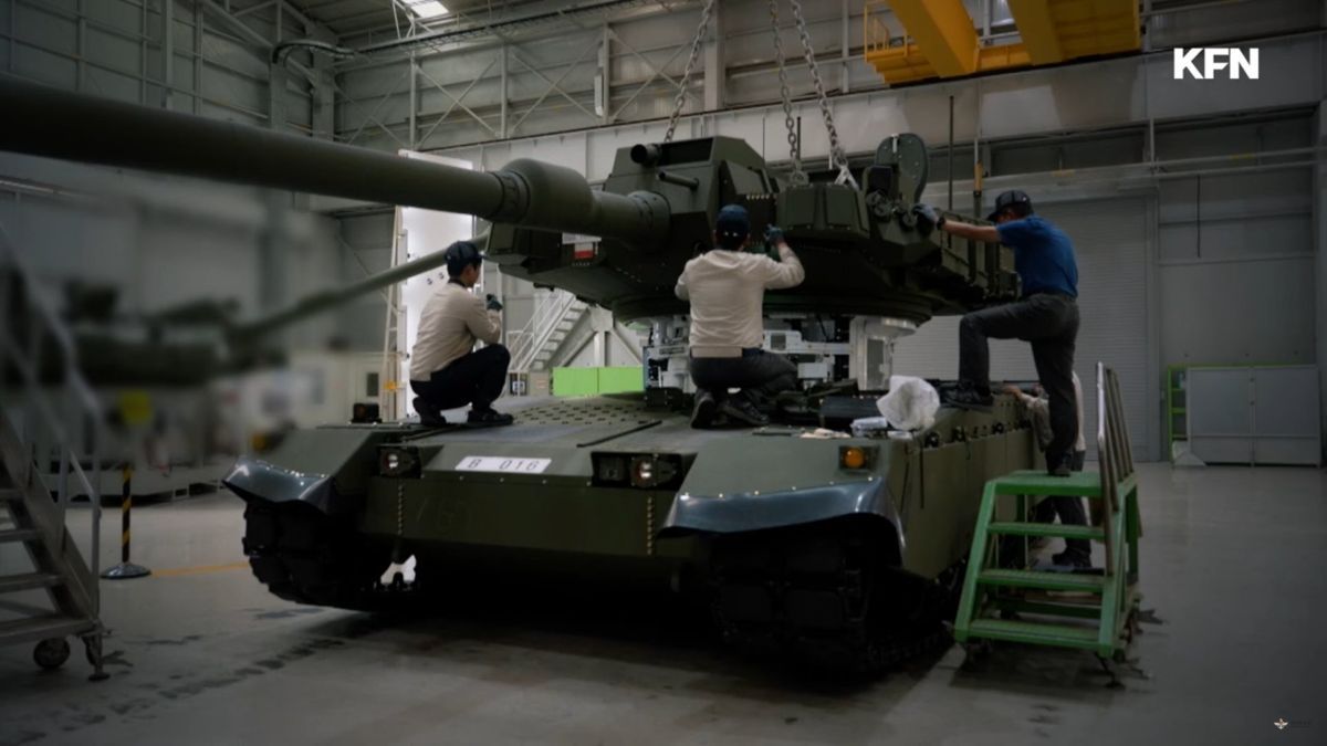 Южная Корея создаёт танк будущего K3 с искусственным интеллектом, 130-мм пушкой и гибридной силовой установкой