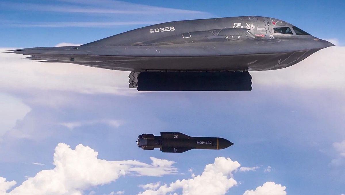 Бронебойная авиабомба GBU-57 способна уничтожить самые защищённые подземные объекты