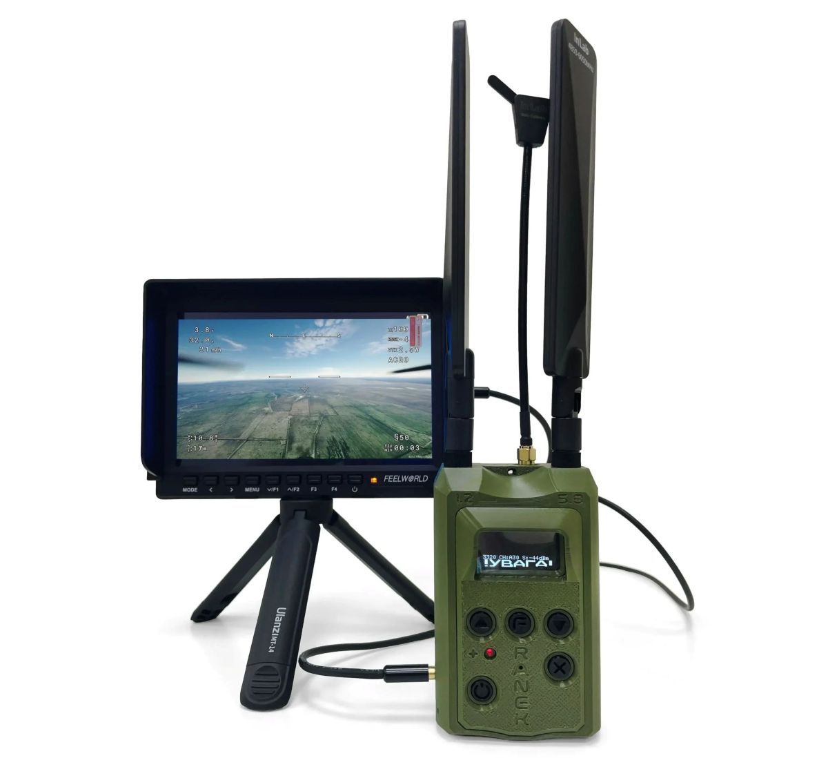 Детектор FPV-дронов Franek 3.0 обнаруживает и перехватывает сигнал беспилотников на расстоянии до 5 км