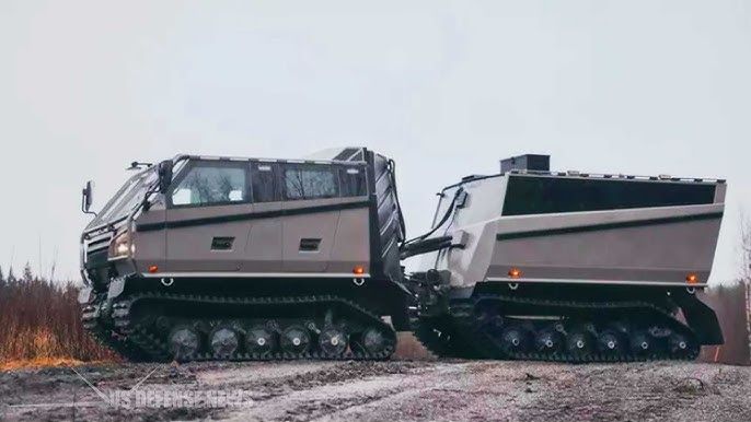 BvS10 Beowulf: Универсальный вездеход для военных миссий способен работать в самых сложных географических и климатических условиях